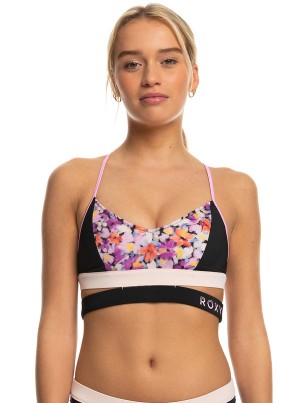 Roxy Active Bralette Bikini Felsők | 5760928-AR