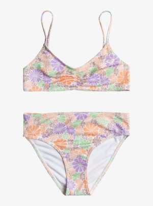 Roxy All About Sol Basic Bralette Set Fürdőruha Lány | 2614705-LU