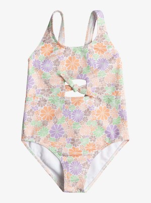 Roxy All About Sol One-Piece Fürdőruha Lány | 1439628-YP