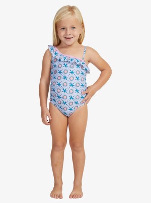 Roxy Bold Florals One-Piece Fürdőruha Lány | 5326409-QW