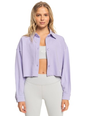 Roxy Cropped Shacket Kabát | 0396154-MS