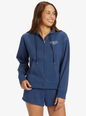 Roxy Evening Hike Zip-Up Kapucnis Pulóver | 7413690-YO