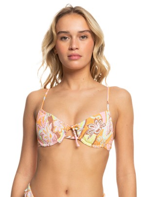 Roxy Floraldelic Underwired Bikini Felsők | 0429158-MT