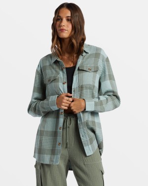 Roxy Let It Go Flannel Long Sleeve Felsők | 3256978-VR