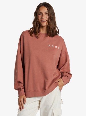 Roxy Lineup Oversized Crew Neck Kapucnis Pulóver | 9501284-WD