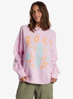 Roxy Lineup Oversized Crew Neck Kapucnis Pulóver | 6231970-KF