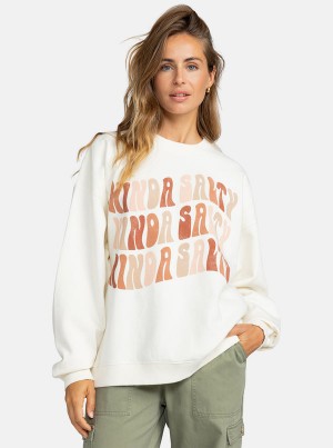 Roxy Lineup Oversized Kapucnis Pulóver | 3972108-BI