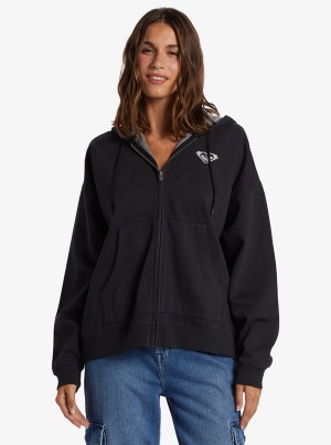 Roxy Lineup Oversized Zip-Up Nappali Ruha | 2435068-CY