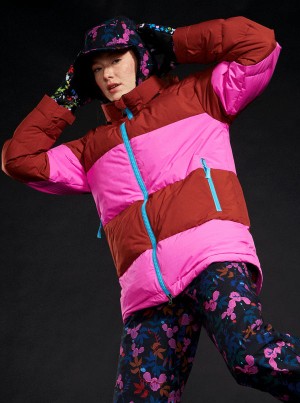 Roxy ROWLEY Block Puffer Technical Snowboardkabát | 7486192-EK