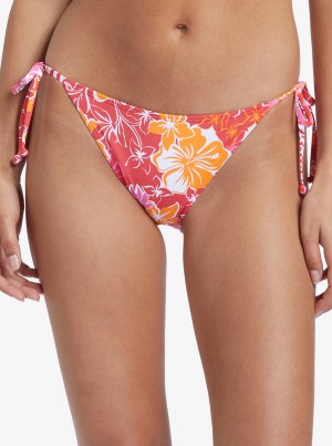 Roxy Sea Spray Tie Side Bikini Alsó | 8957132-TQ