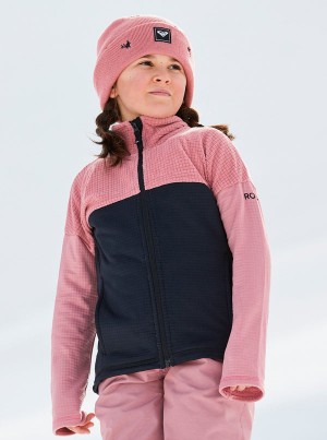 Roxy Sidley Technical Zip-Up Fleece Snowboardkabát Lány | 7394651-OX