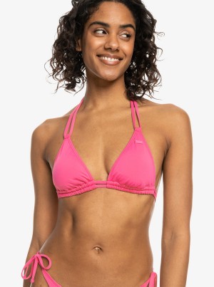 Roxy Solid Beach Classics Mini Tikitri Bikini Felsők | 2675984-PA