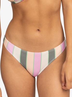 Roxy Vista Stripe Medium Bikini Alsó | 1437602-TU