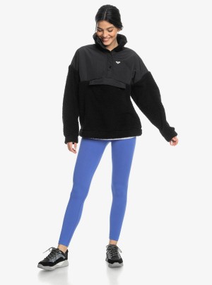 Roxy Waves Of Warmth Half-Zip Mock Neck Fleece Kapucnis Pulóver | 6412983-KN