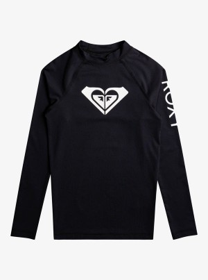 Roxy Whole Hearted Long Sleeve UPF 50 Rashguard Fürdőruha Lány | 3810654-TB