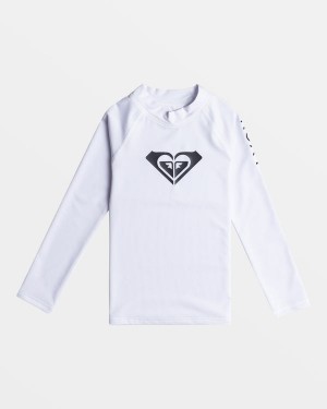 Roxy Whole Hearted Long Sleeve UPF 50 Rashguard Fürdőruha Lány | 1420583-HN