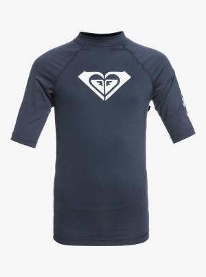 Roxy Wholehearted UPF 50 Rövid Sleeve Rashguard Fürdőruha Lány | 2670843-AB