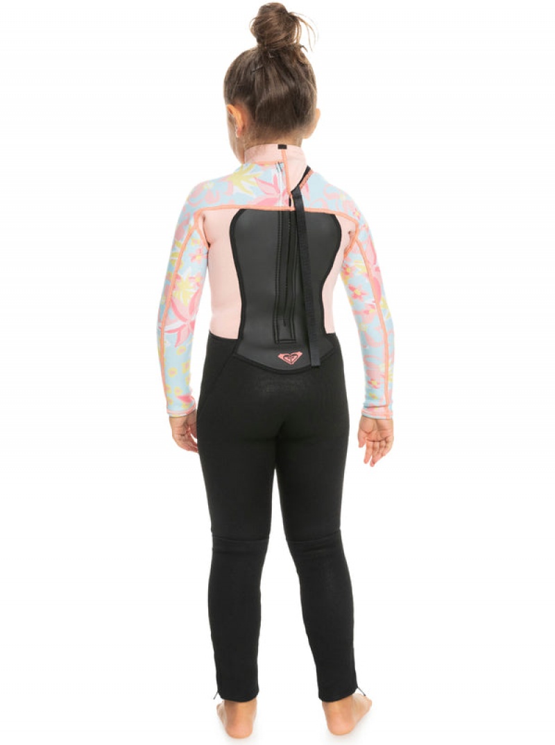 Roxy 3/2mm Prologue Back Zip Wetsuit Fürdőruha Lány | 3069524-AF