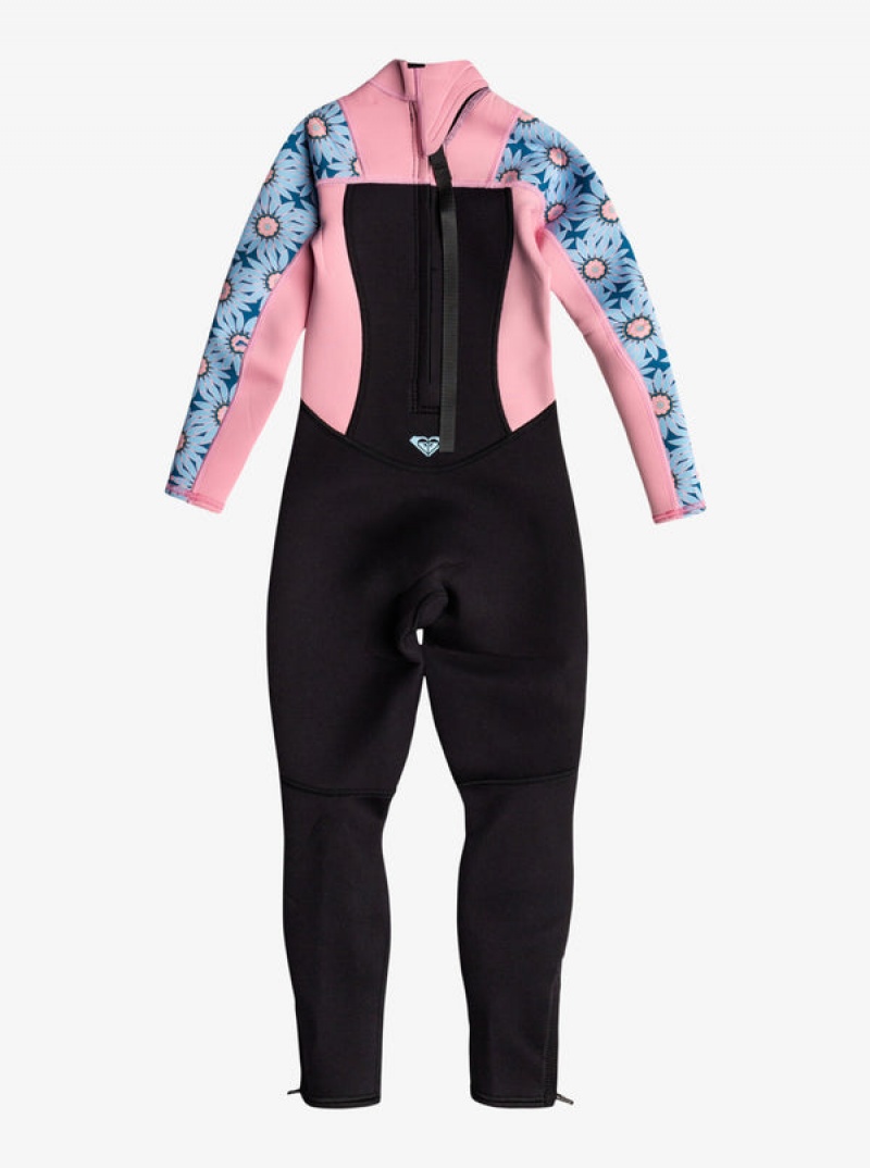 Roxy 3/2mm Prologue Back Zip Wetsuit Fürdőruha Lány | 2831946-GF