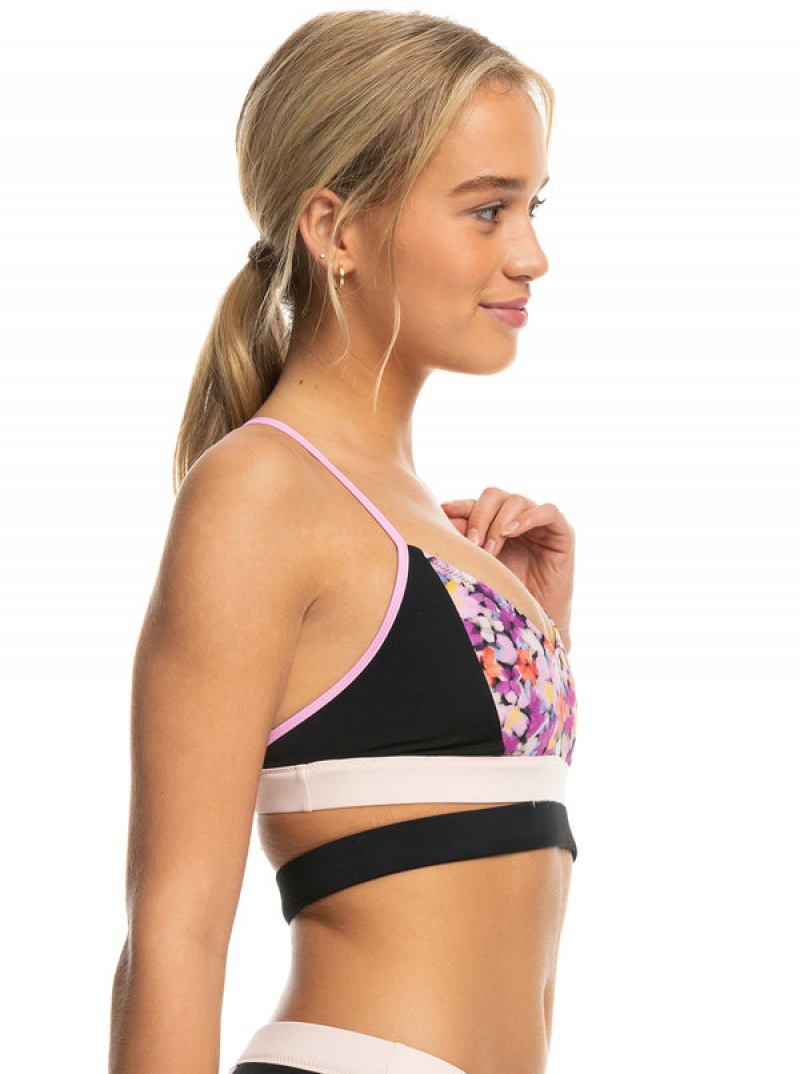 Roxy Active Bralette Bikini Felsők | 5760928-AR