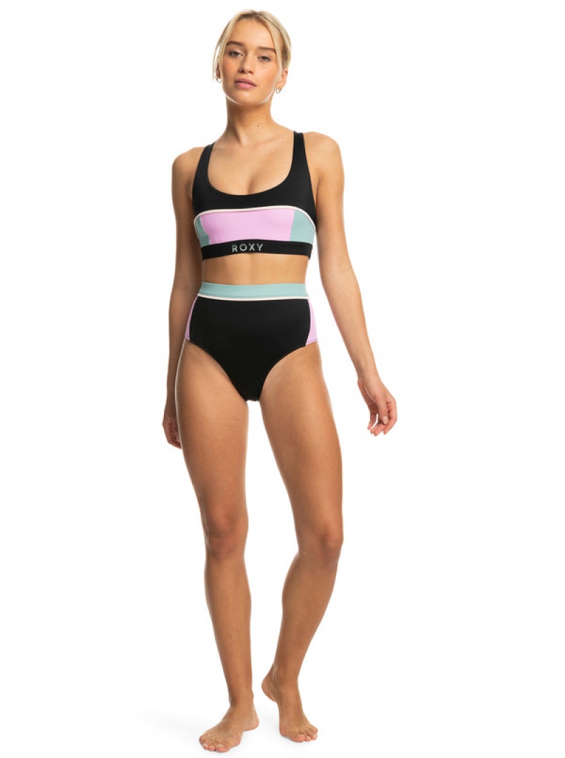 Roxy Active High Derekú Bikini Alsó | 0574861-SB