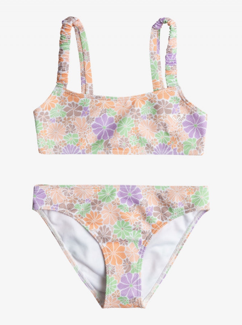 Roxy All About Sol Bralette Set Fürdőruha Lány | 8715630-XA