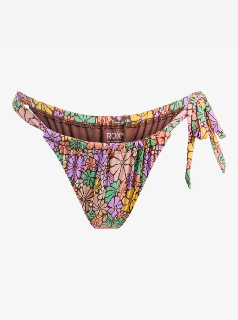 Roxy All About Sol Cheeky Tie Side Bikini Alsó | 6872143-BY