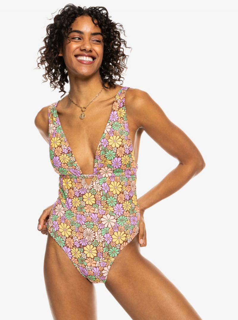 Roxy All About Sol One-Piece Fürdőruha | 0169572-LJ