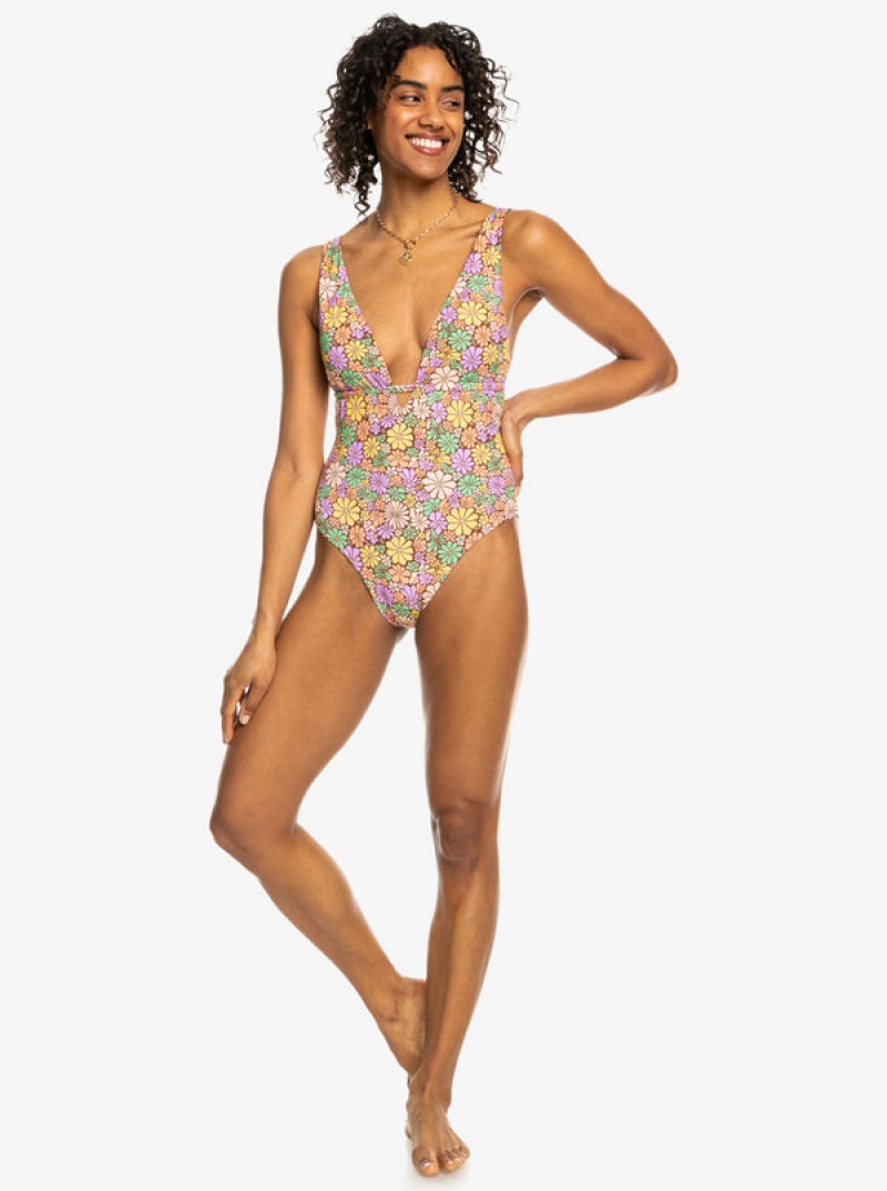 Roxy All About Sol One-Piece Fürdőruha | 0169572-LJ