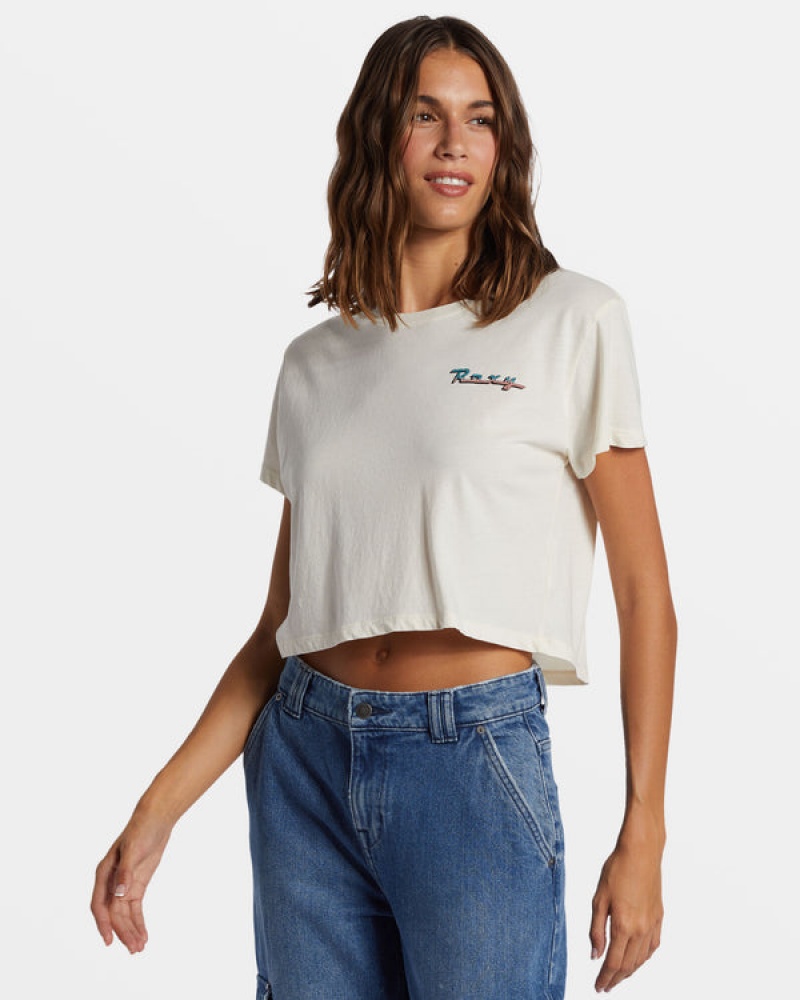 Roxy Baja Cali Cropped Póló | 7063481-QI