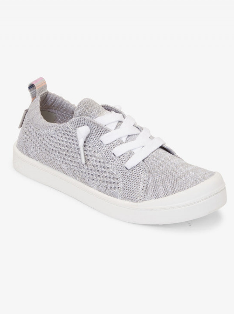 Roxy Bayshore Closed Knit Plus Slip On Lány | 3657482-YD