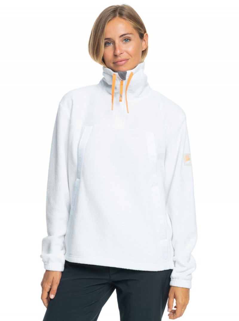 Roxy Chloe Kim Technical Half Zip Fleece Kapucnis Pulóver | 9708342-LX