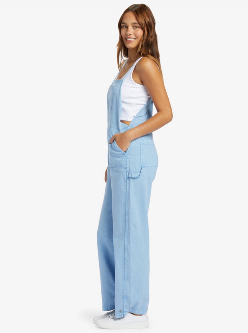 Roxy Crystal Coast Overalls Jumpsuits | 2381947-MI