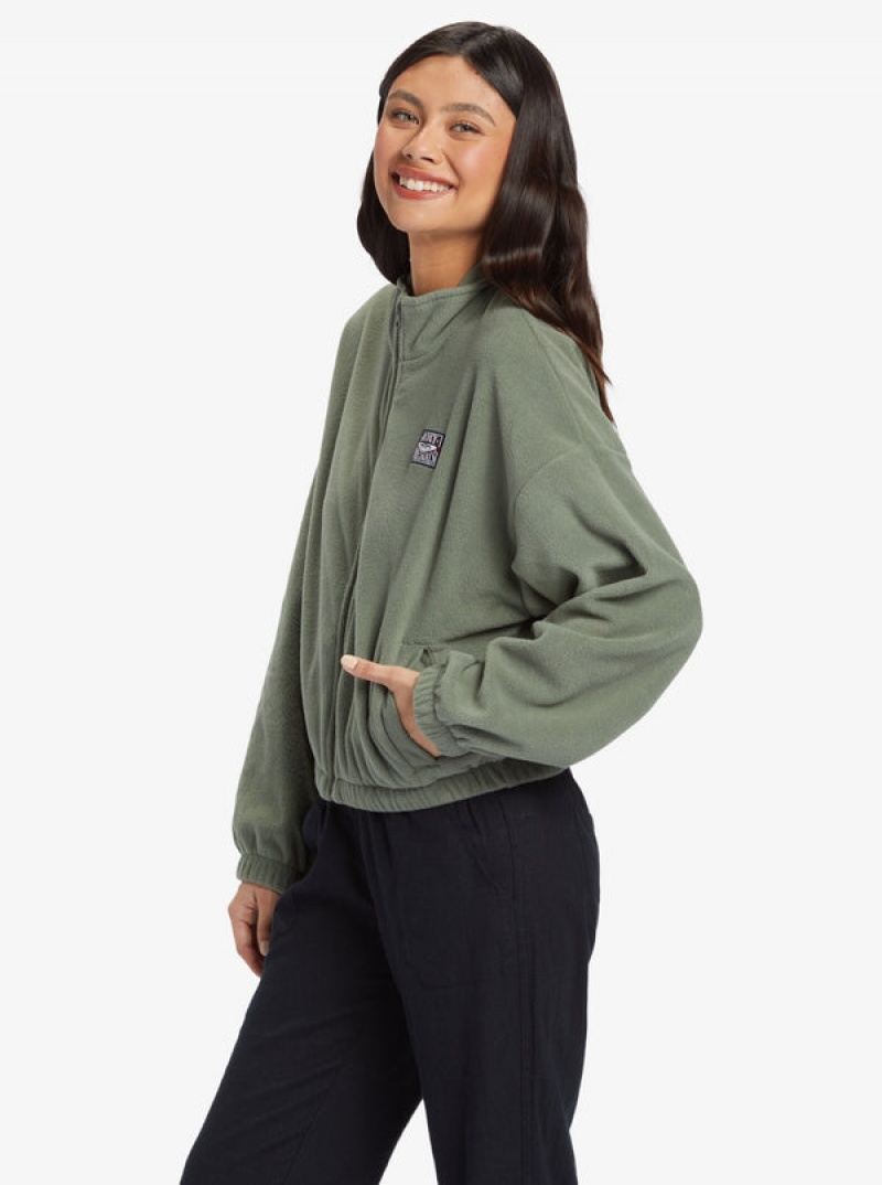 Roxy Dawn To Dusk Half-Zip Fleece Kapucnis Pulóver | 0569278-JS