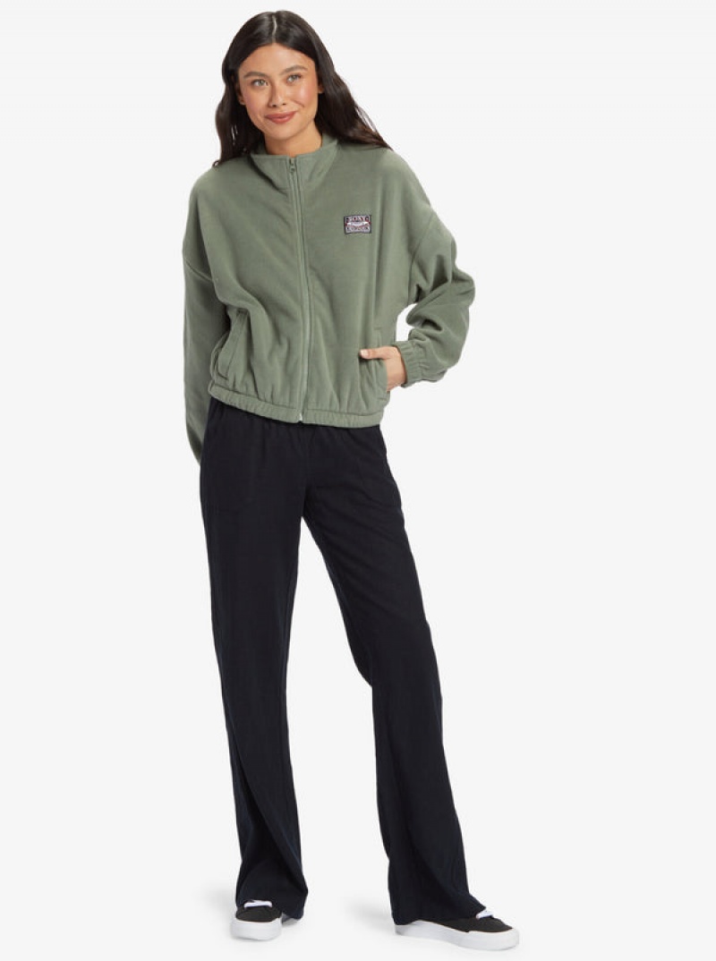 Roxy Dawn To Dusk Half-Zip Fleece Kapucnis Pulóver | 0569278-JS