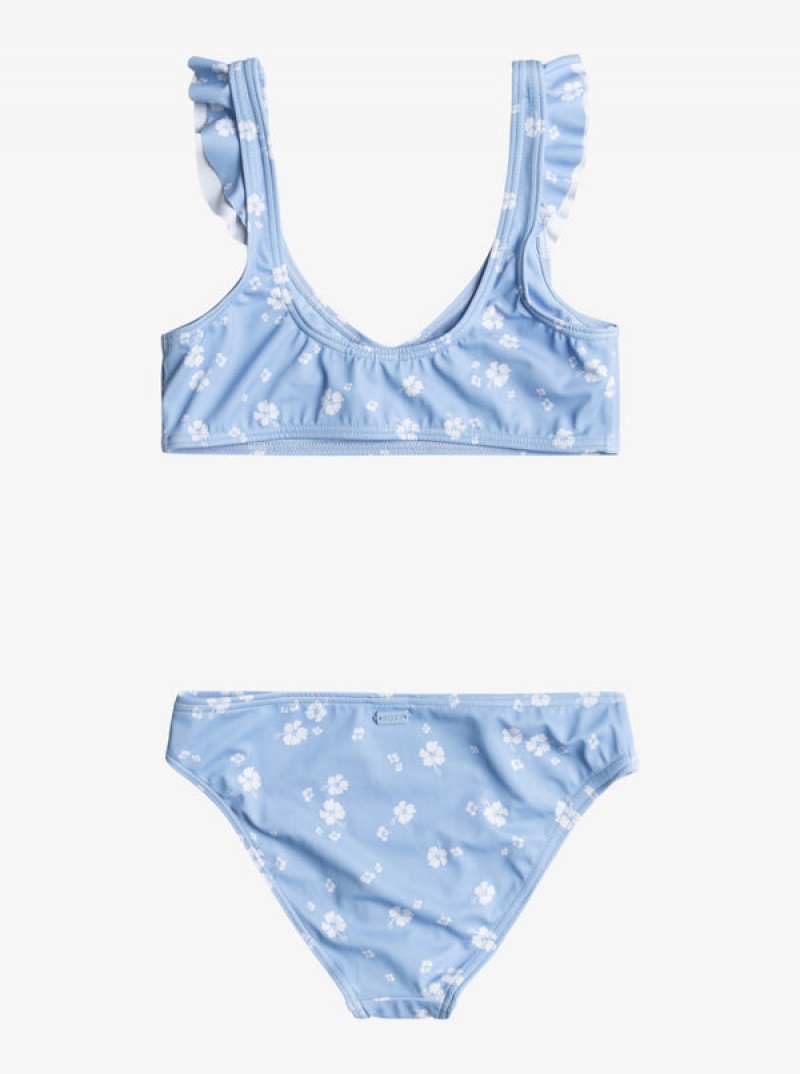 Roxy Dreamer Ruffle Bralette Set Fürdőruha Lány | 4539062-WB