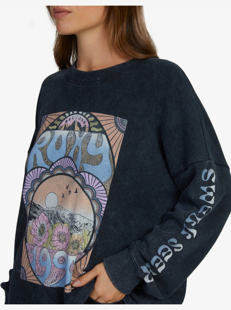 Roxy East Side Long-Sleeve Crew Neck Nappali Ruha | 8204796-UK