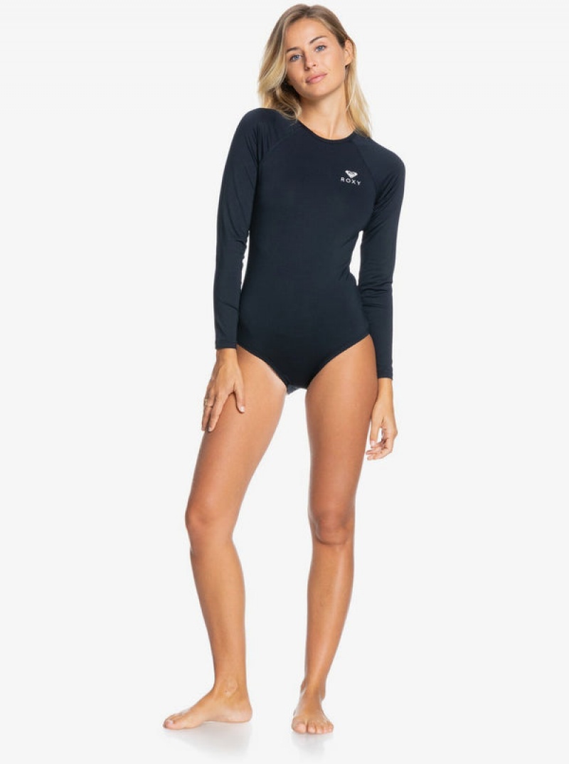 Roxy Essentials Long Sleeve One-Piece Fürdőruha | 8270165-QD