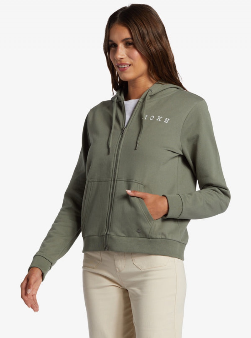 Roxy Evening Hike Zip Zip-Up Kapucnis Pulóver | 0694571-PC