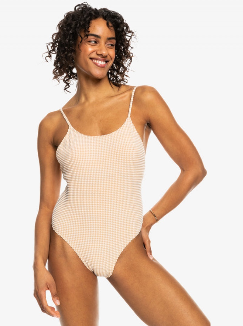 Roxy Gingham One-Piece Fürdőruha | 1204375-UD