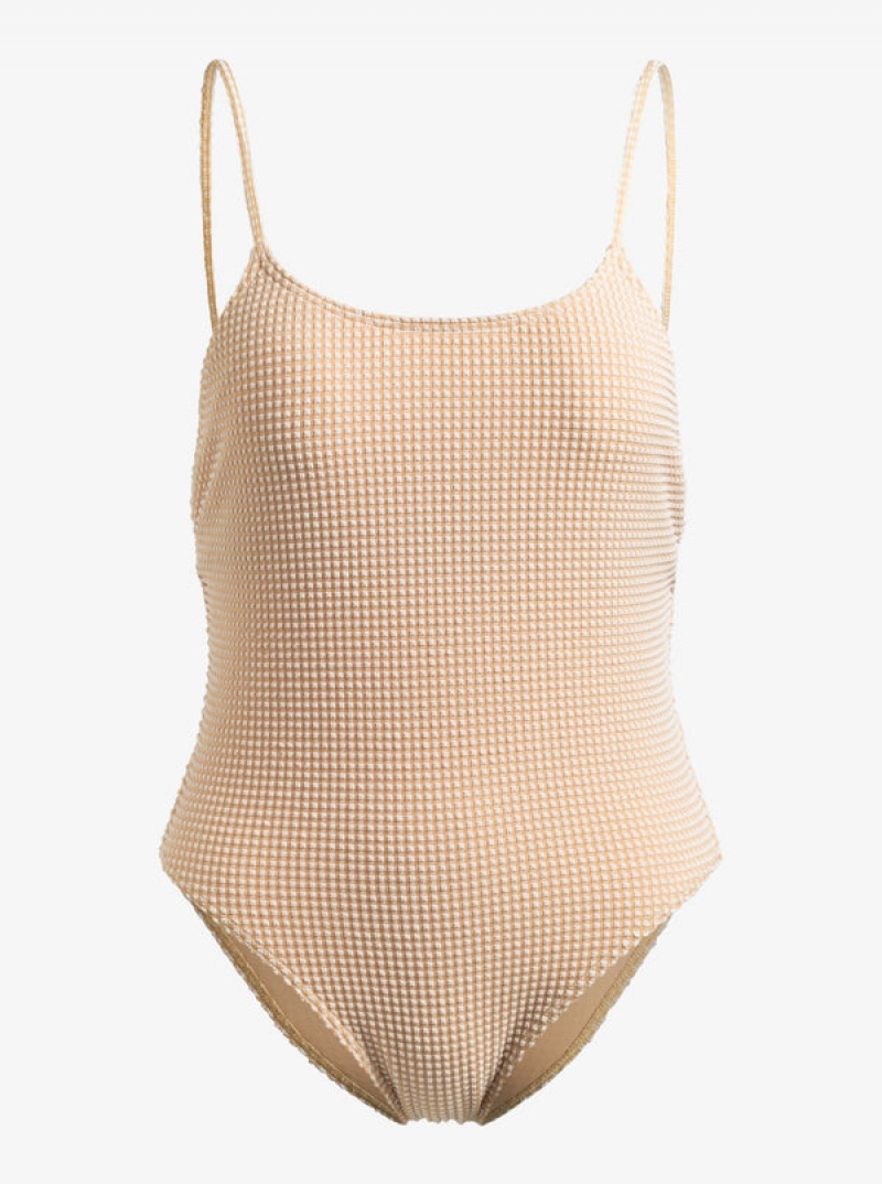 Roxy Gingham One-Piece Fürdőruha | 1204375-UD