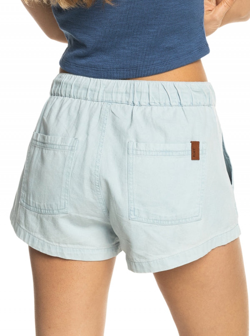 Roxy Go To The Beach Denim Rövidnadrág | 6715830-UX