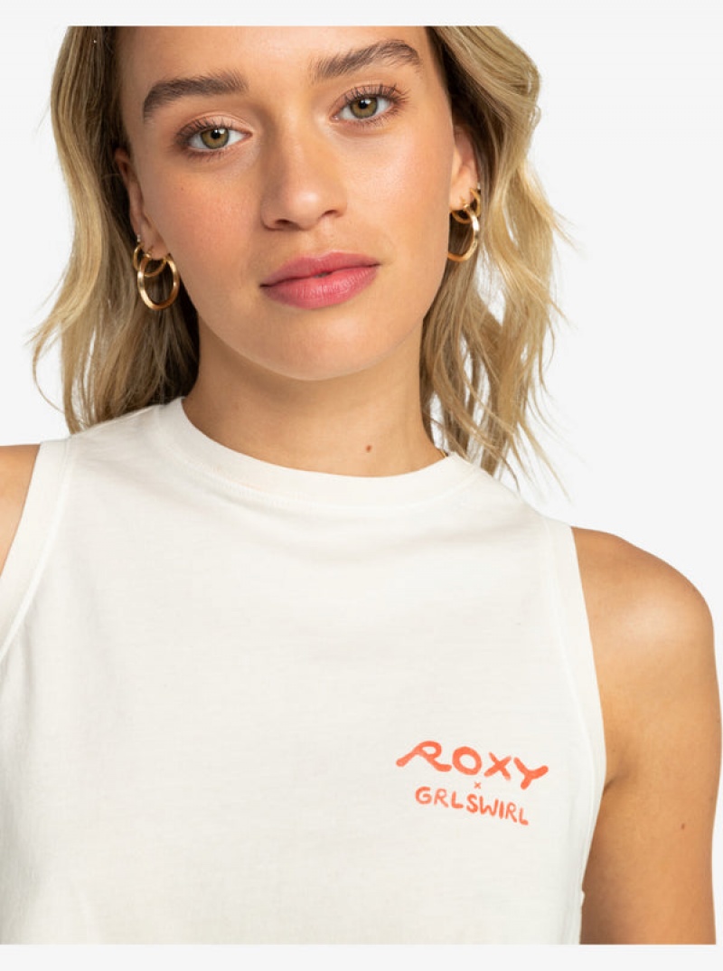 Roxy Grl Swirl Cropped Felsők | 9105643-CA