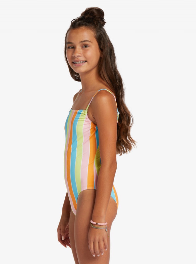 Roxy Last In Paradise One-Piece Fürdőruha Lány | 6528190-WA