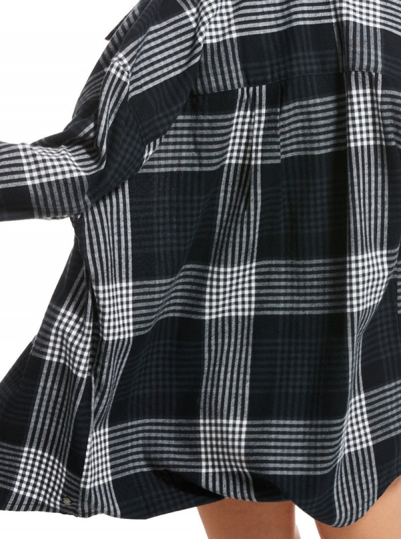 Roxy Let It Go Flannel Long Sleeve Felsők | 0237586-RB