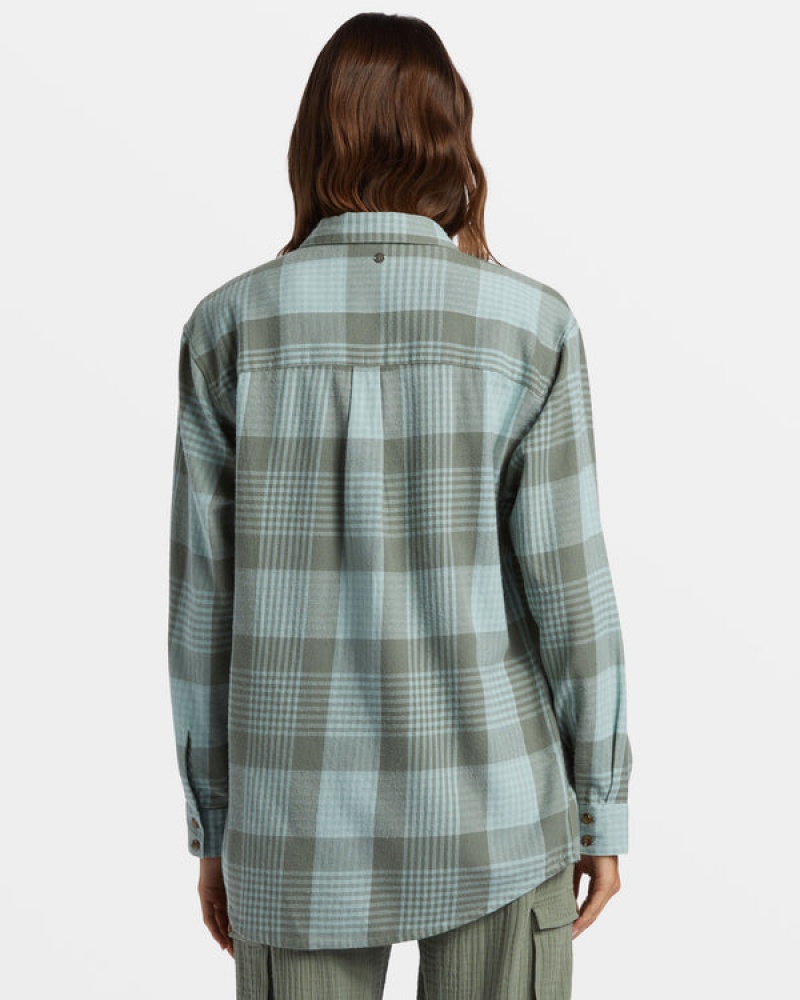 Roxy Let It Go Flannel Long Sleeve Felsők | 3256978-VR