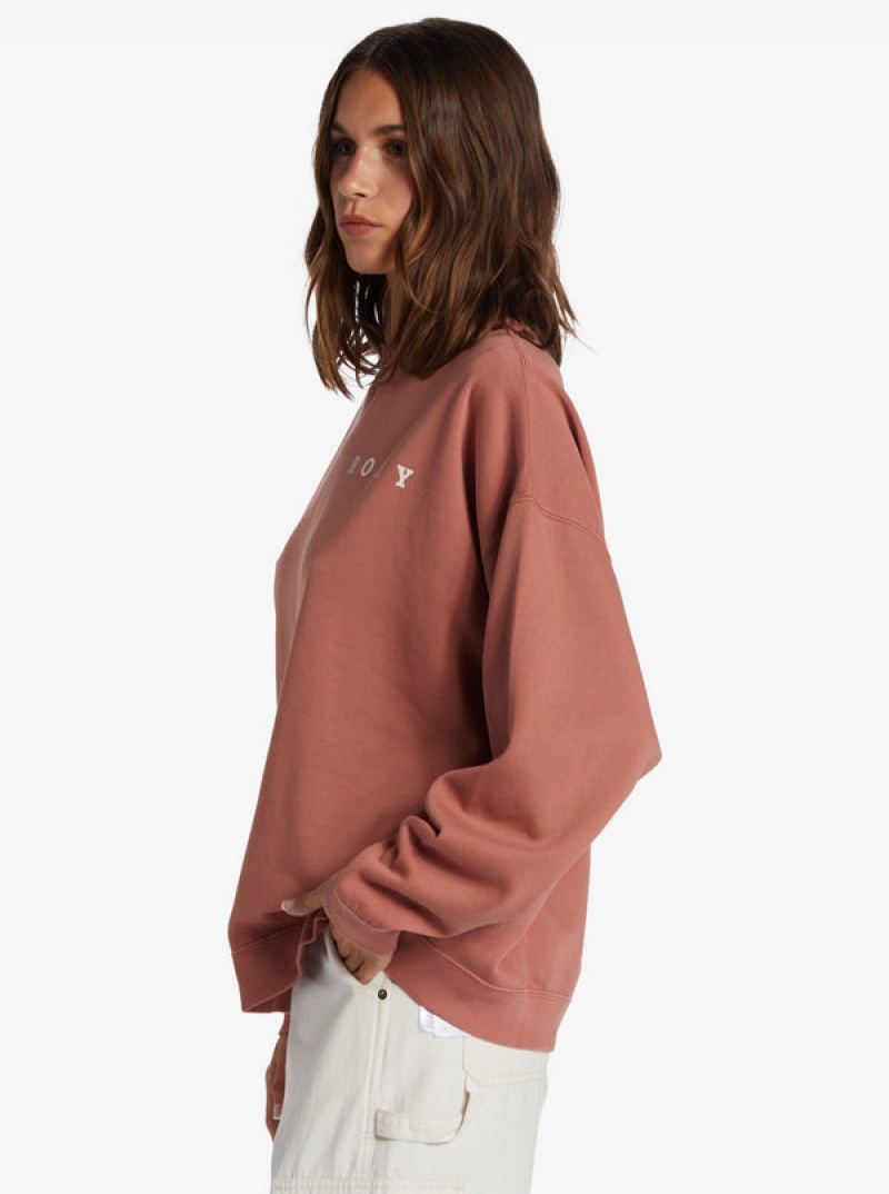 Roxy Lineup Oversized Crew Neck Kapucnis Pulóver | 9501284-WD