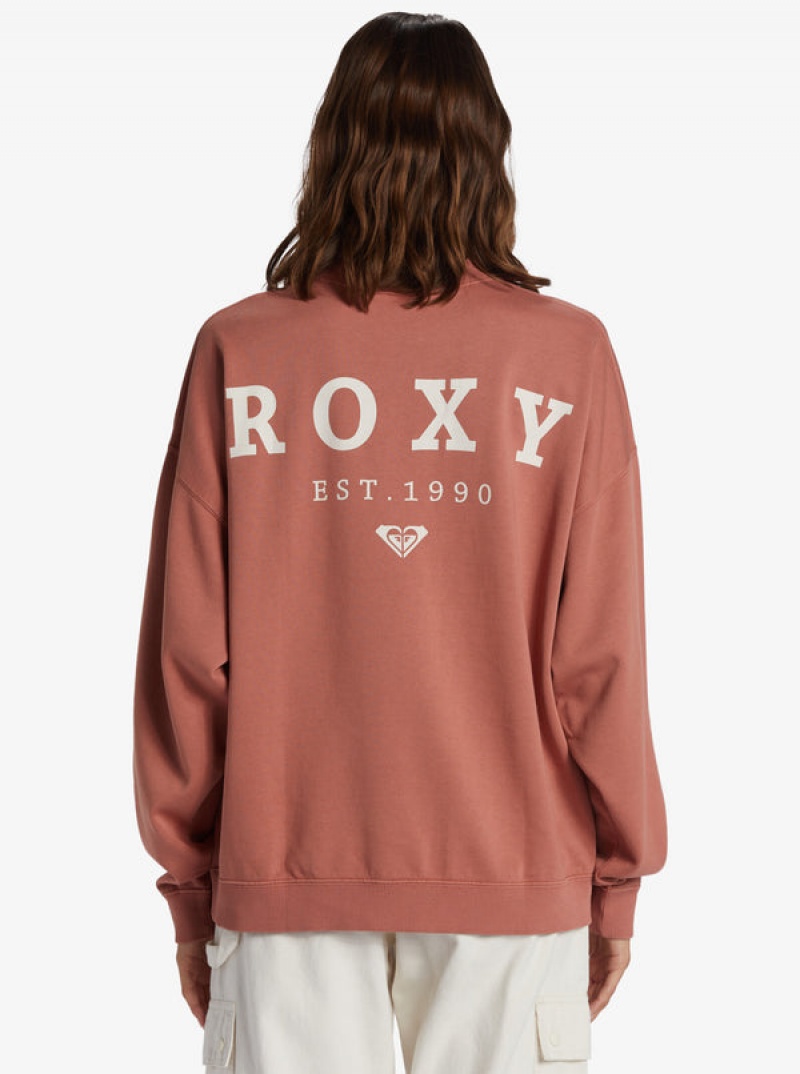 Roxy Lineup Oversized Crew Neck Kapucnis Pulóver | 9501284-WD