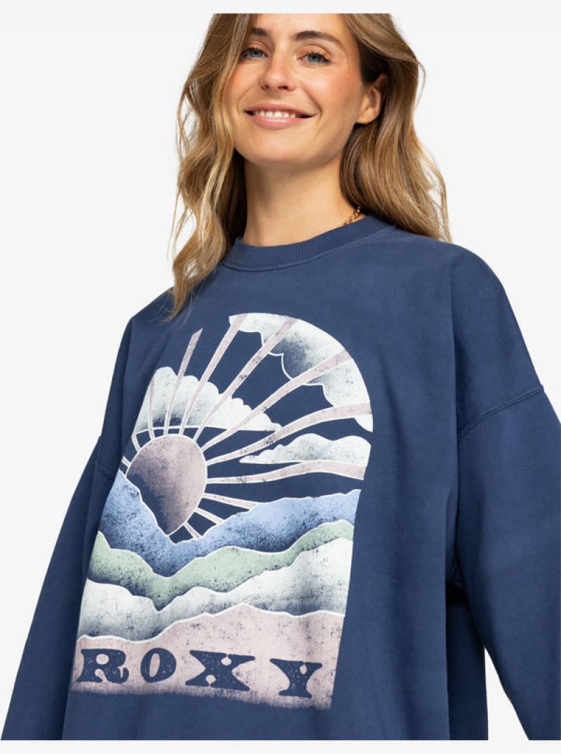 Roxy Lineup Oversized Crew Neck Kapucnis Pulóver | 9504731-GJ