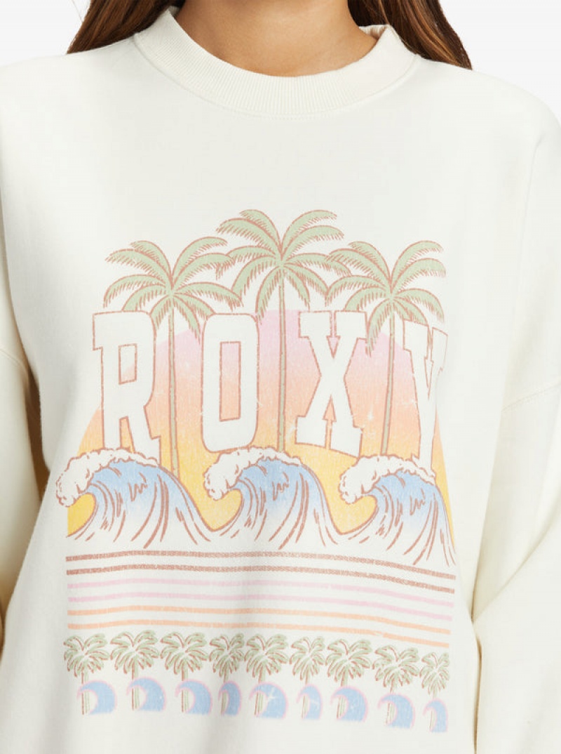 Roxy Lineup Oversized Crew Neck Kapucnis Pulóver | 5607934-RB